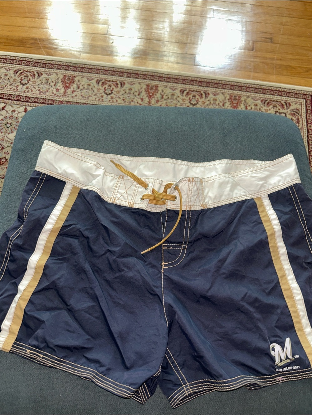 Milwaukee Brewers Men's Big Swimming Trunks